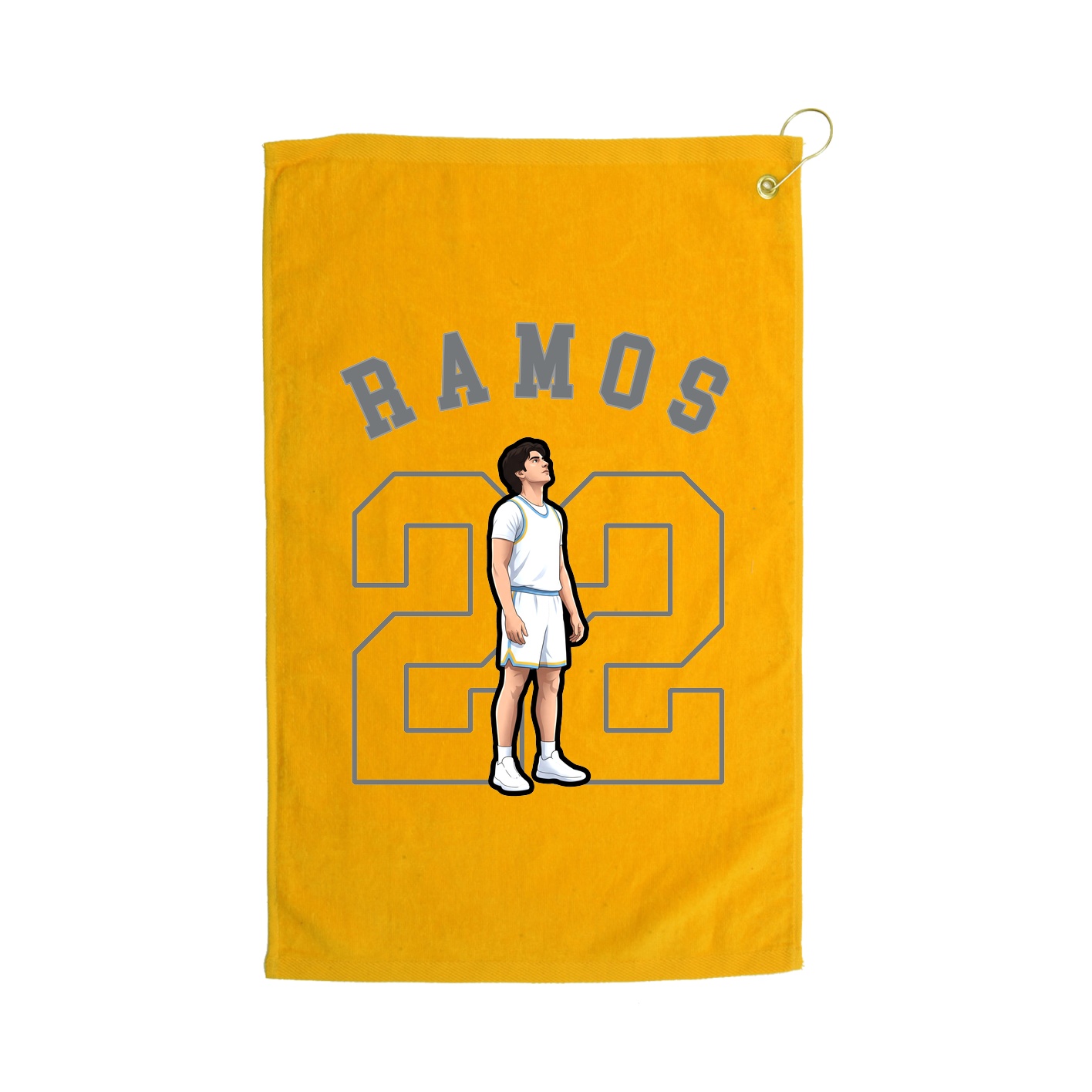 Golf Towel — Shirsey Arch in Gold