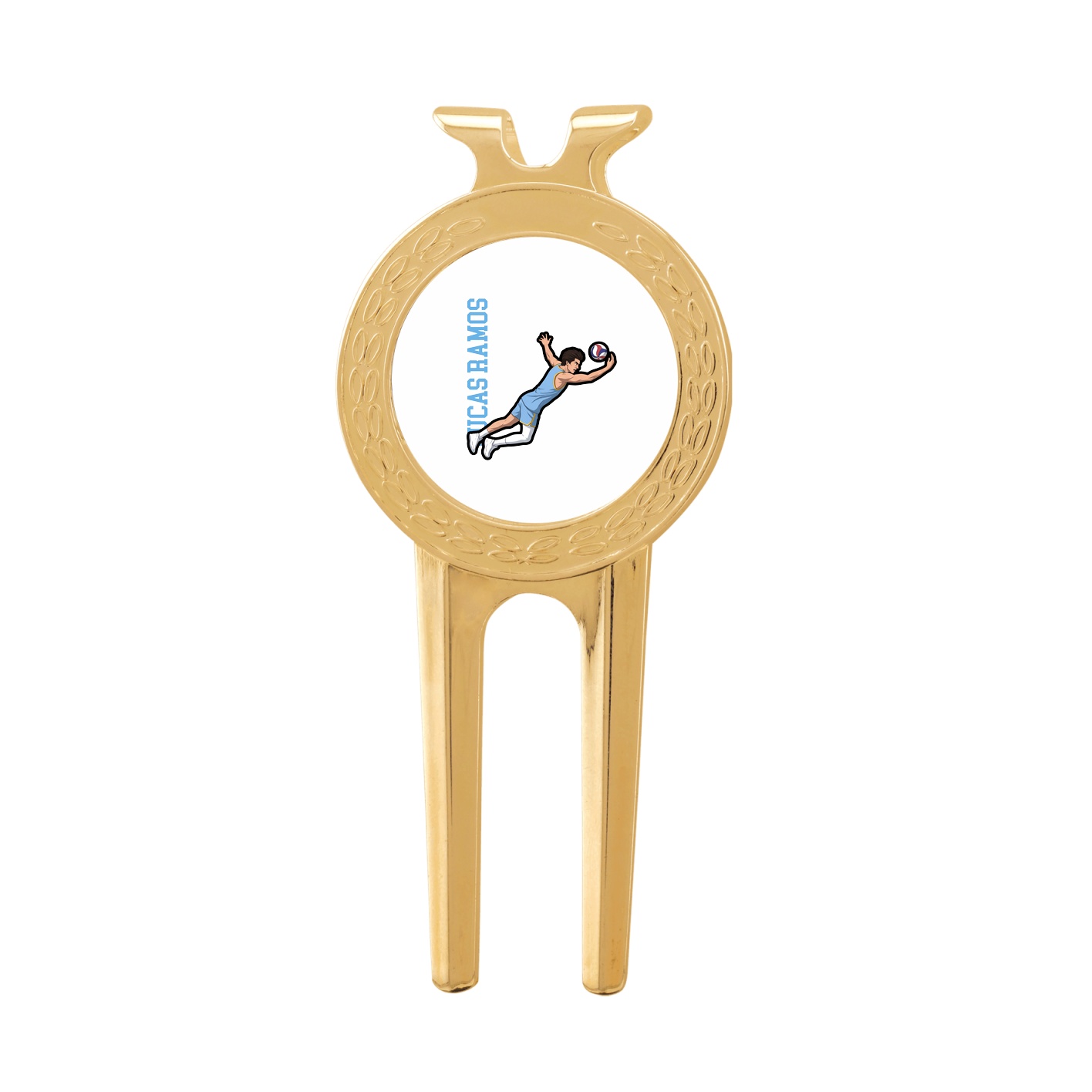 Divot Tool with Ball Marker — Name Vertical in Classic