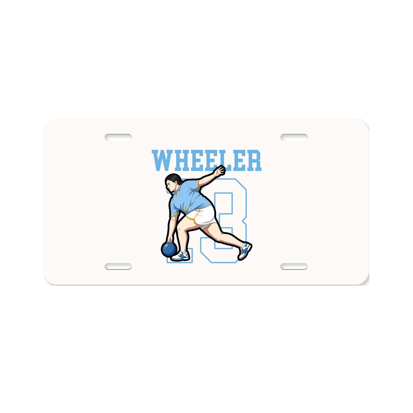 License Plate — Shirsey in Classic
