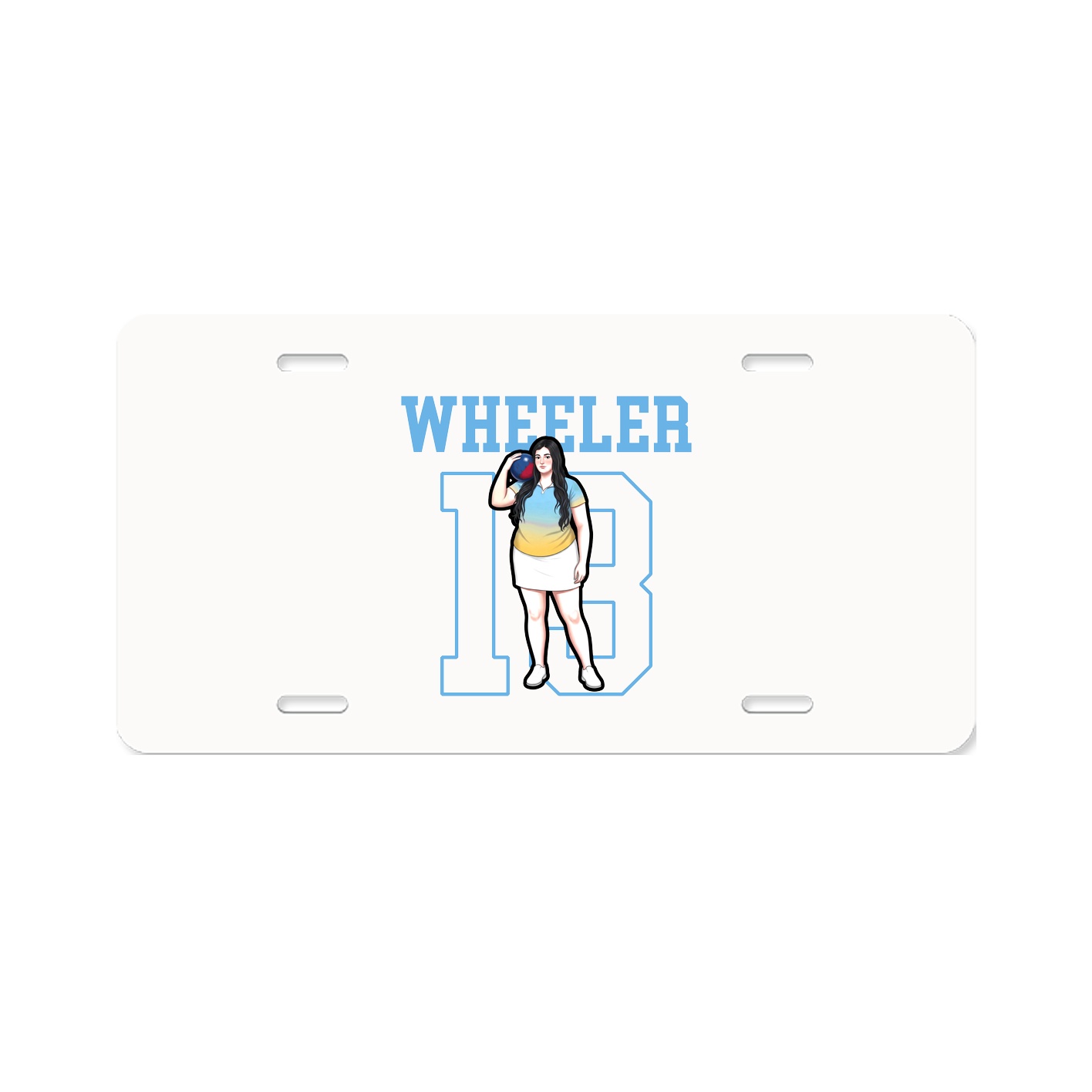 License Plate — Shirsey in Classic