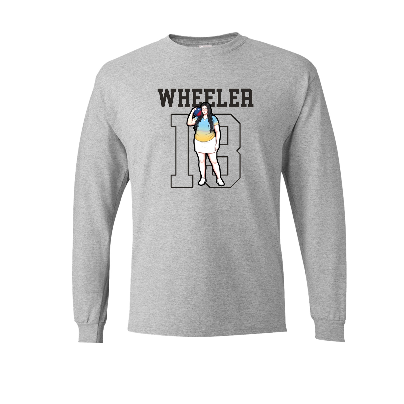 Long Sleeve Tee — Shirsey in Grey