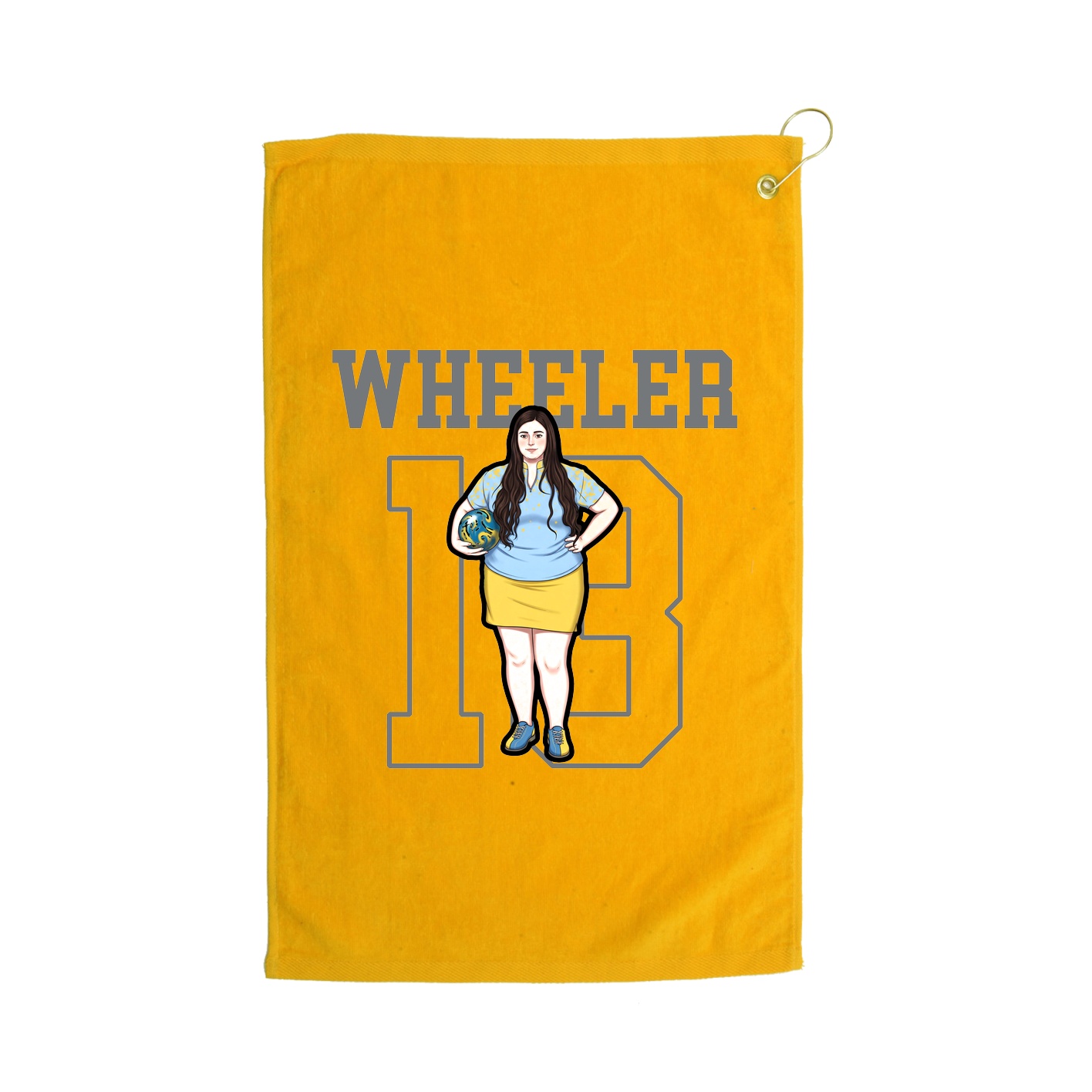 Golf Towel — Shirsey in Gold