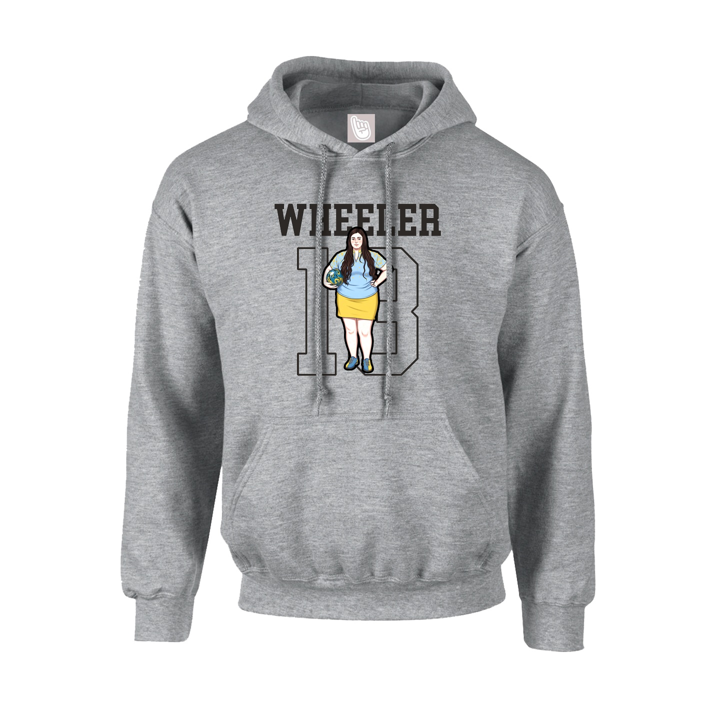 Youth Hoodie — Shirsey in Grey