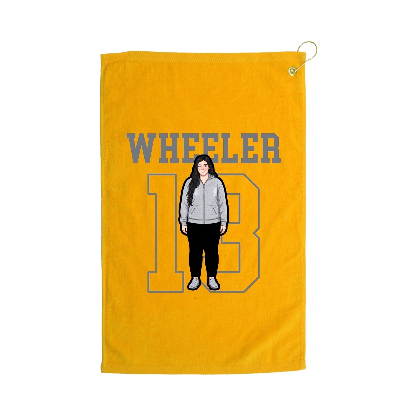Golf Towel — Shirsey in Gold