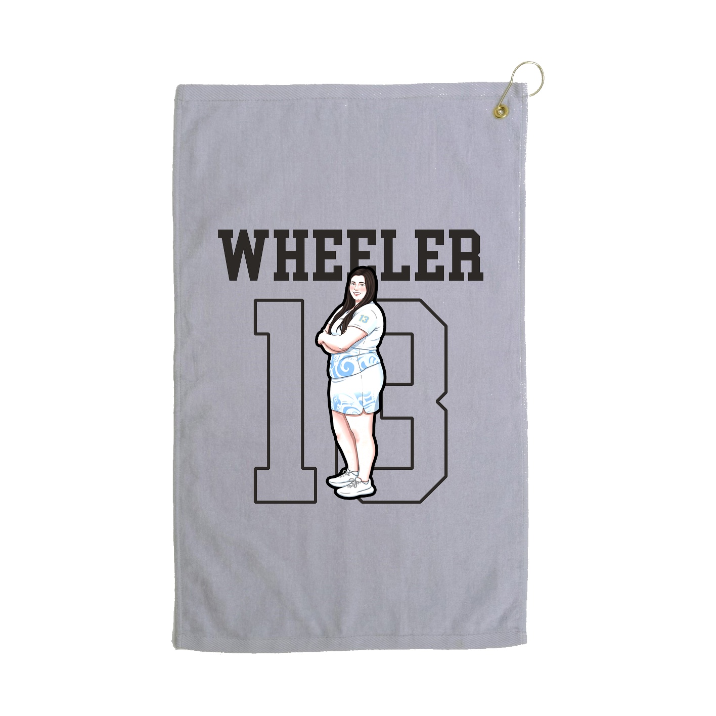 Golf Towel — Shirsey in Grey