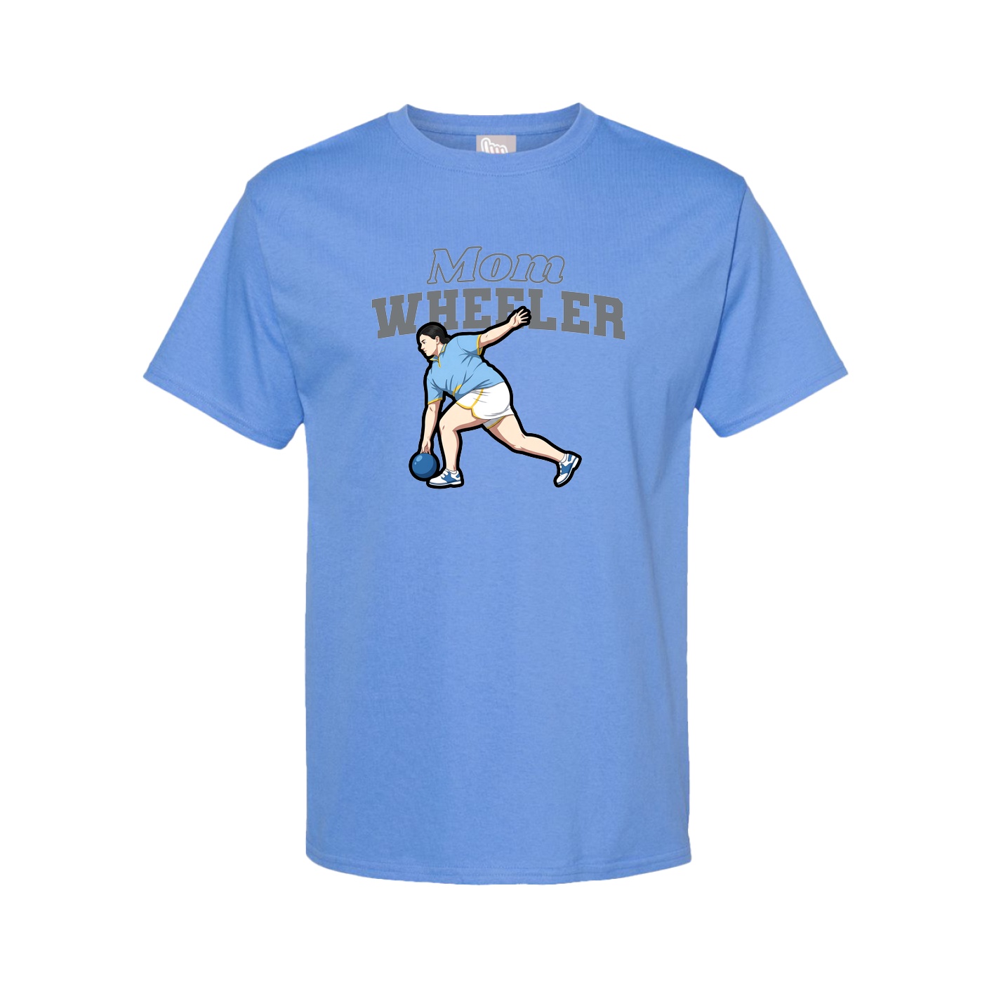 Tee — Mothers Day Block in Powder Blue