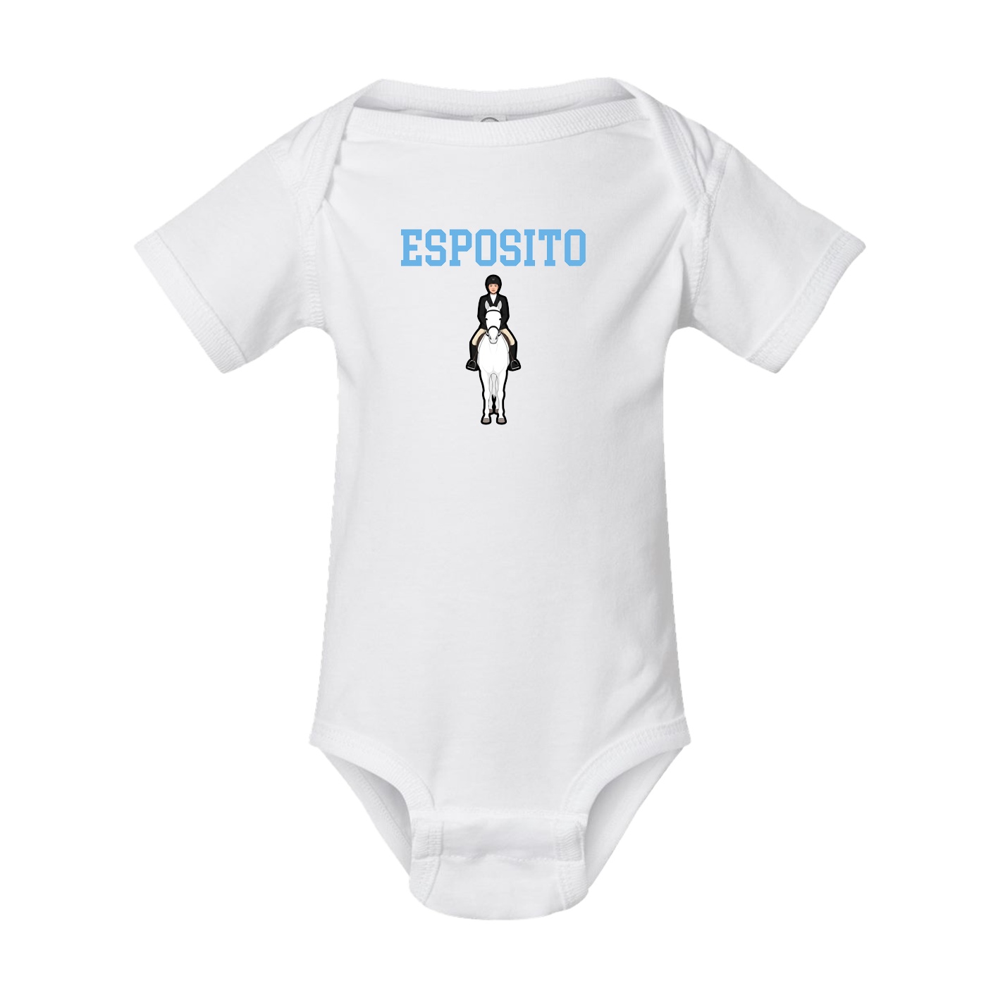 Baby Onesie — Shirsey in White