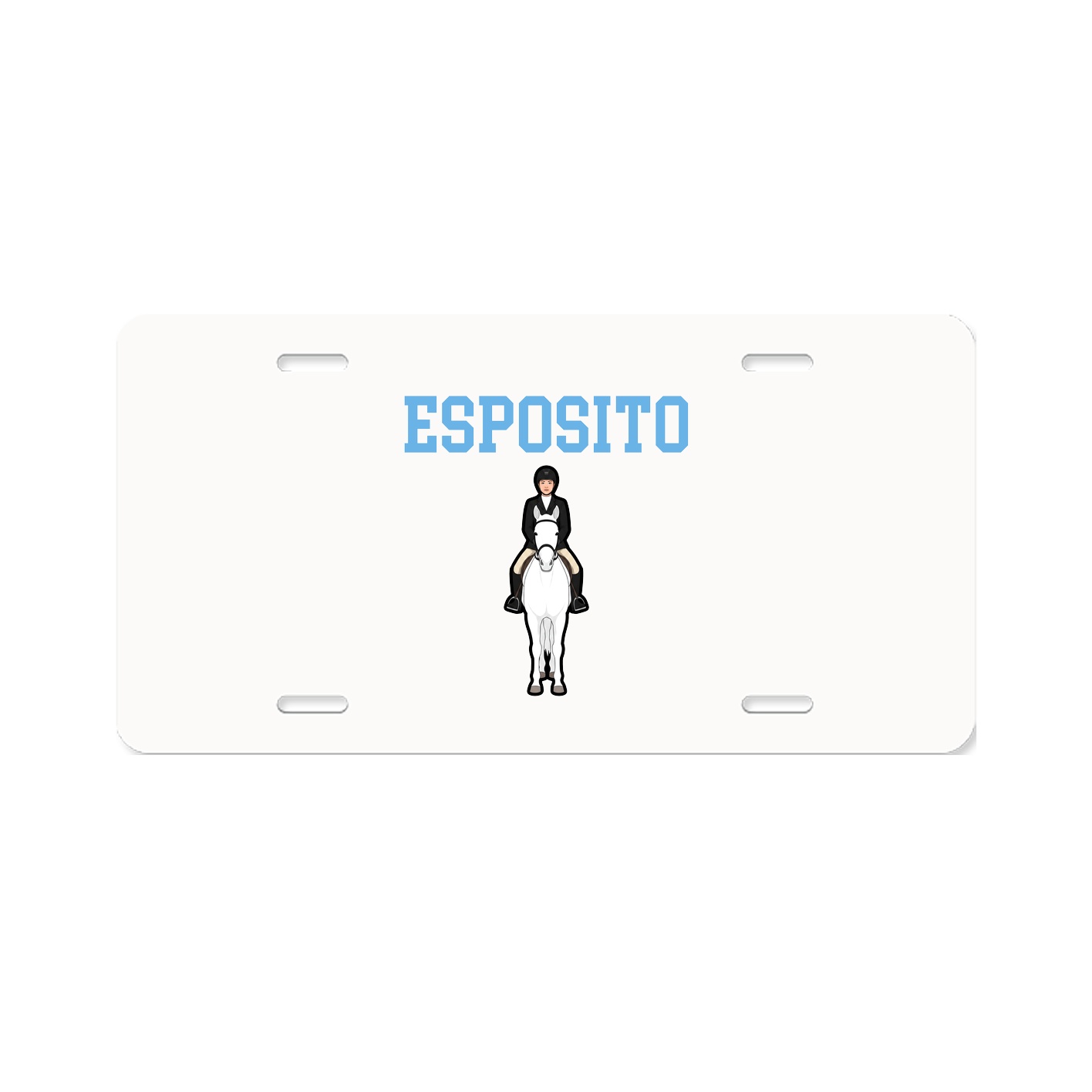 License Plate — Shirsey in Classic