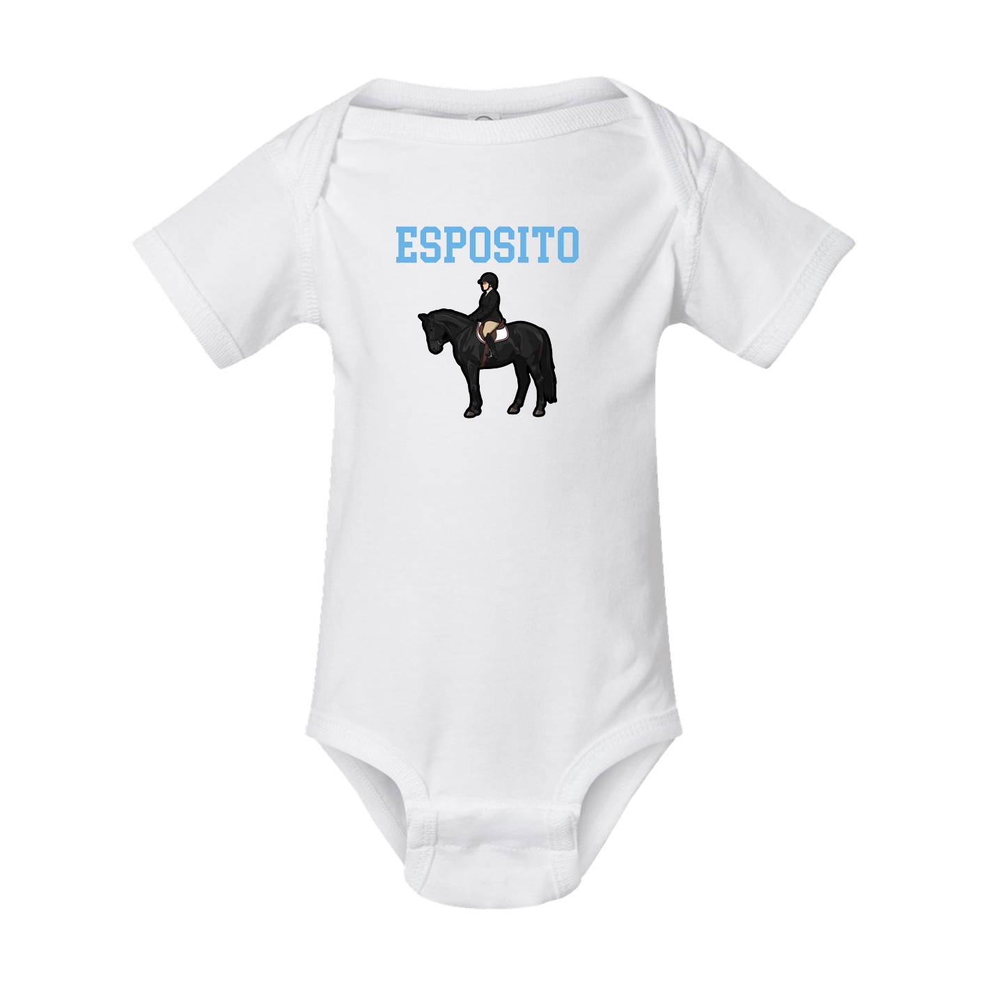 Baby Onesie — Shirsey in White