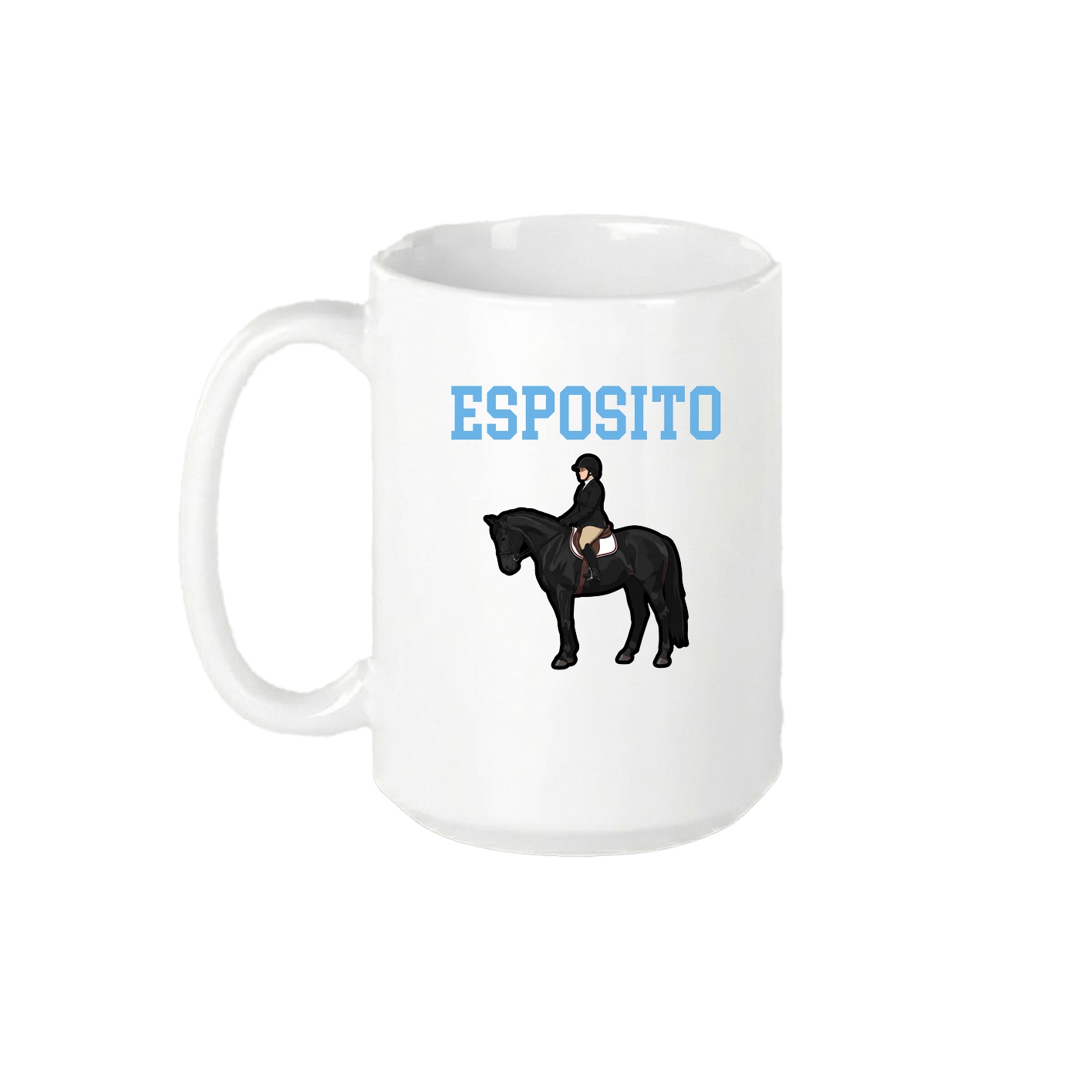 15oz Coffee Mug — Shirsey in White