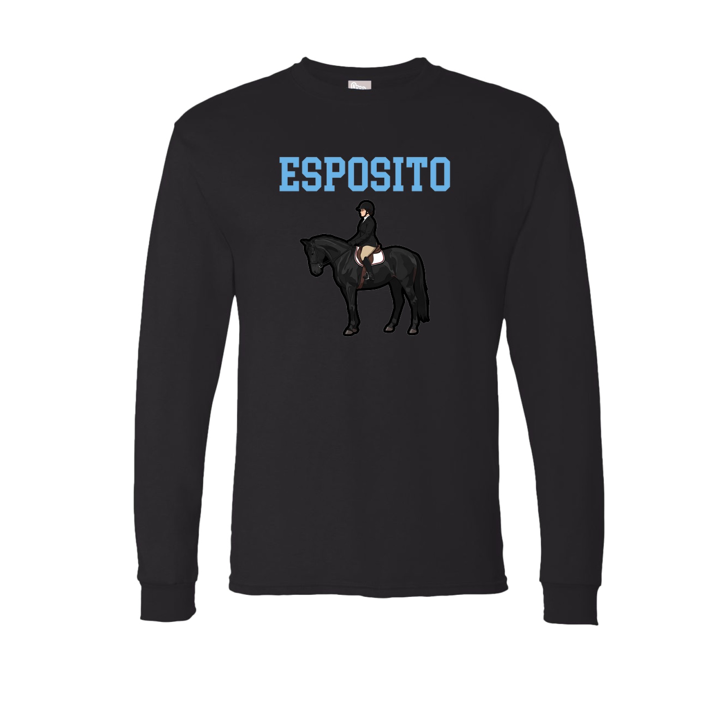 Long Sleeve Tee — Shirsey in Black