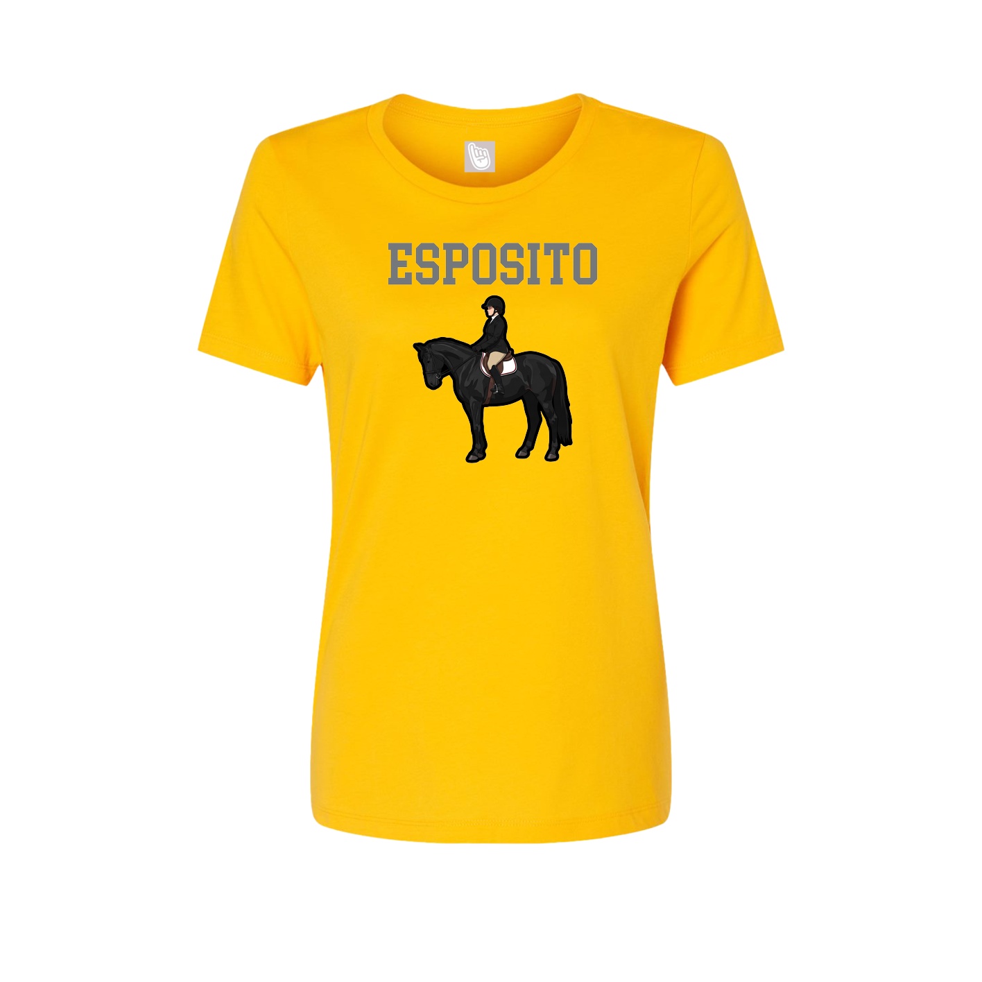Womens Tee — Shirsey in Gold