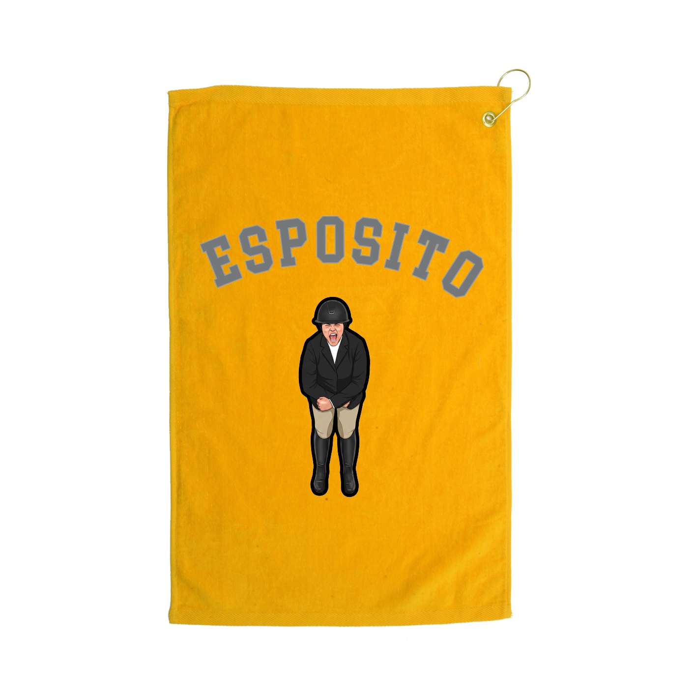 Golf Towel — Shirsey Arch in Gold