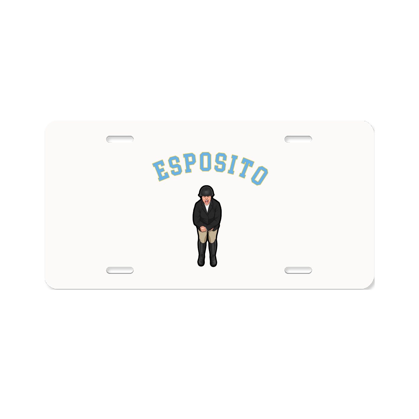 License Plate — Shirsey Arch in Classic