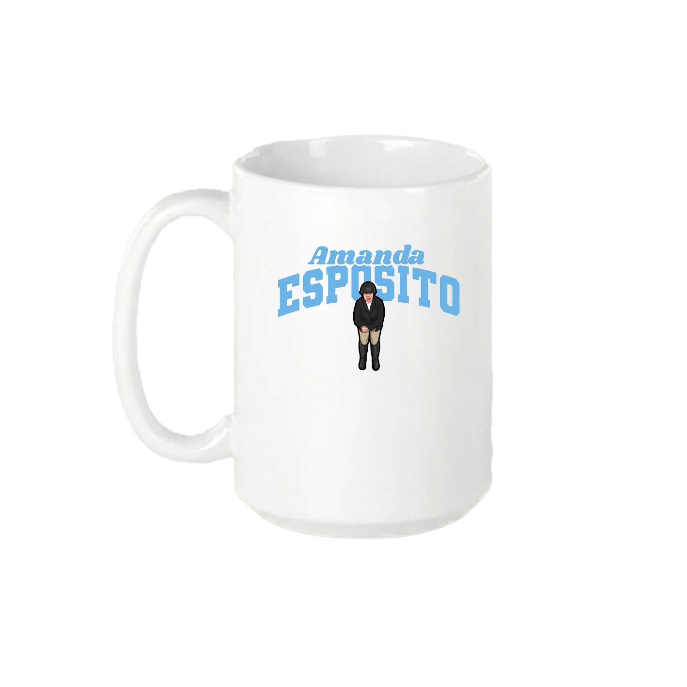 15oz Coffee Mug — Signature Arch in White