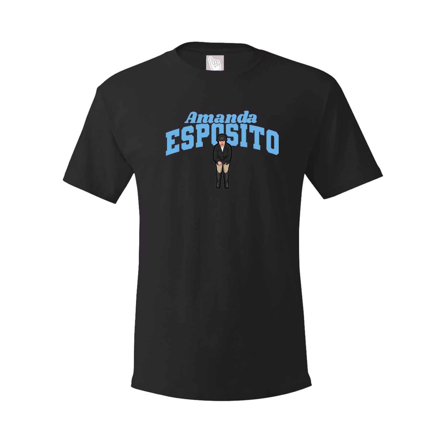 Youth Tee — Signature Arch in Black