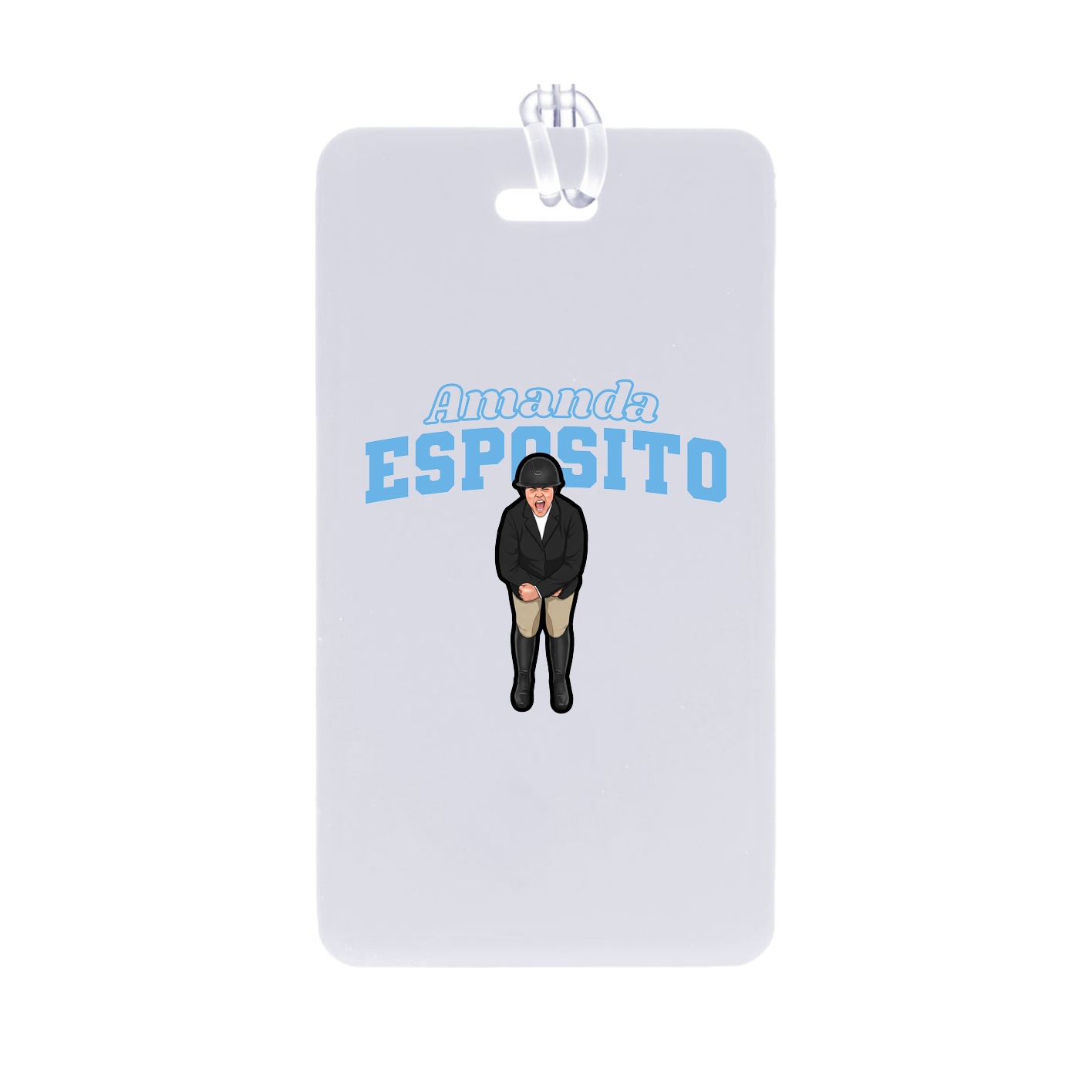 Bag Tag — Name Arch in Classic