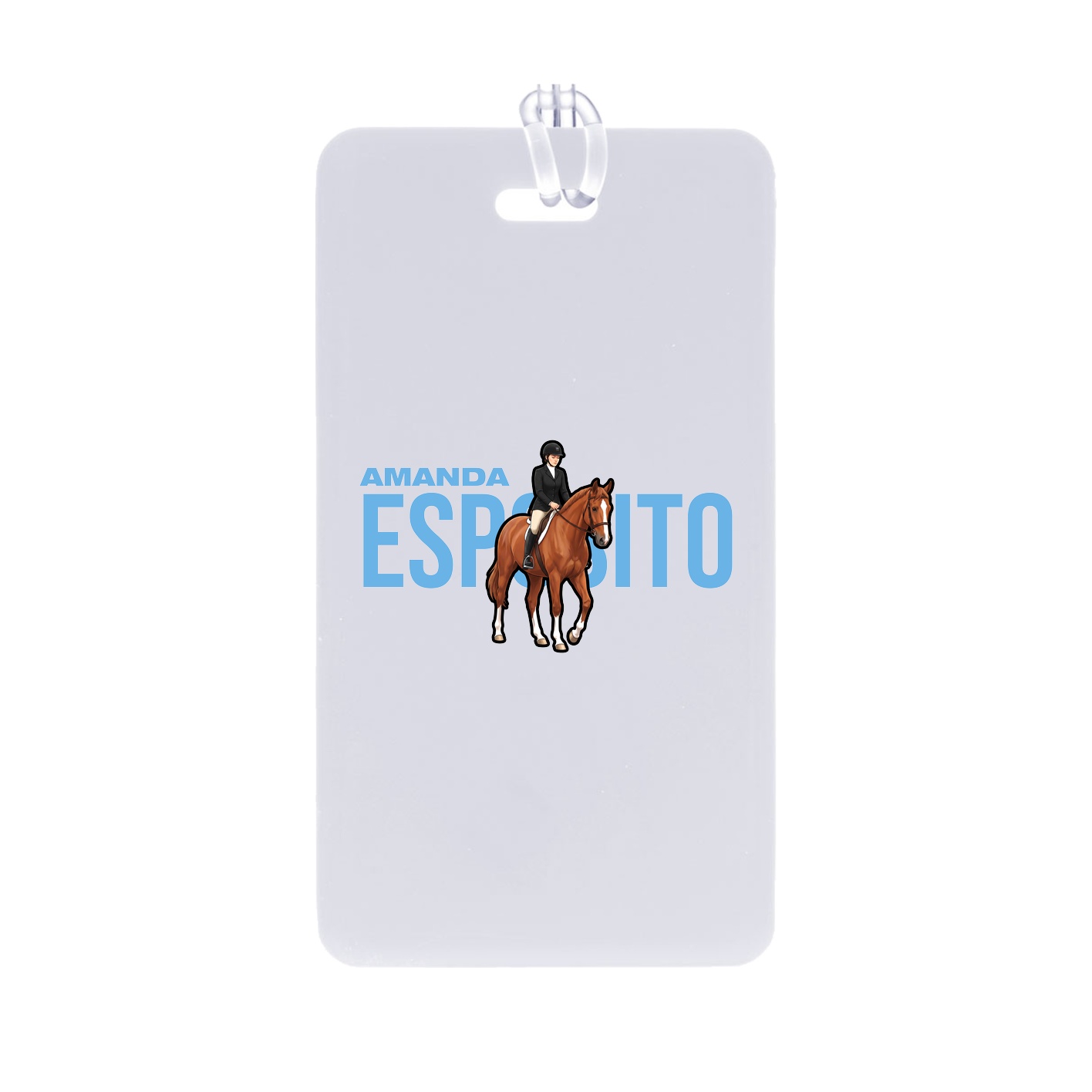 Bag Tag — Player Name in Classic