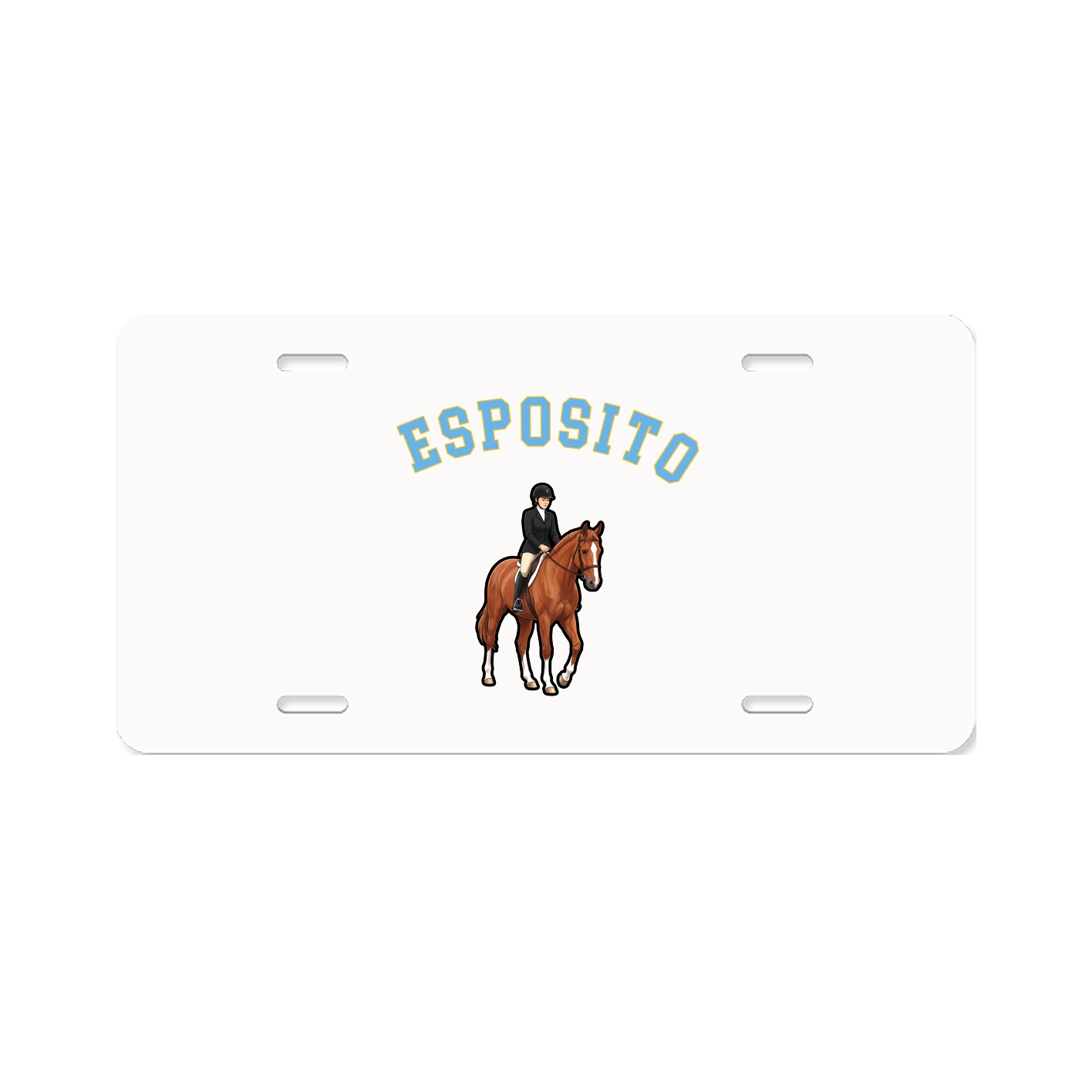 License Plate — Shirsey Arch in Classic