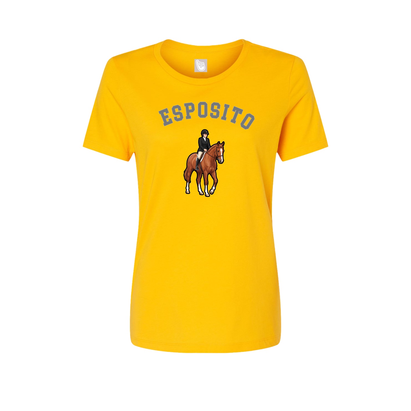 Womens Tee — Shirsey Arch in Gold