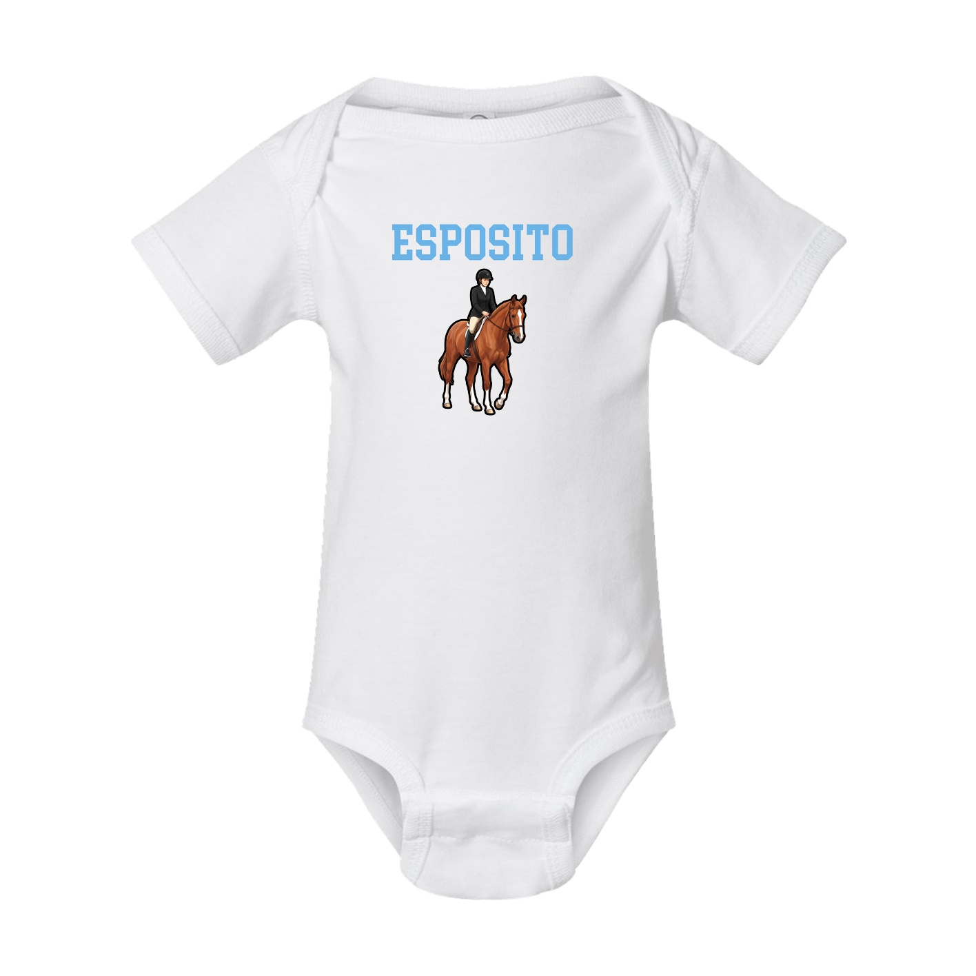 Baby Onesie — Shirsey in White