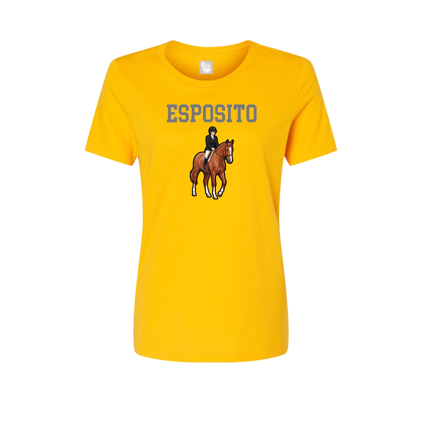 Womens Tee — Shirsey in Gold