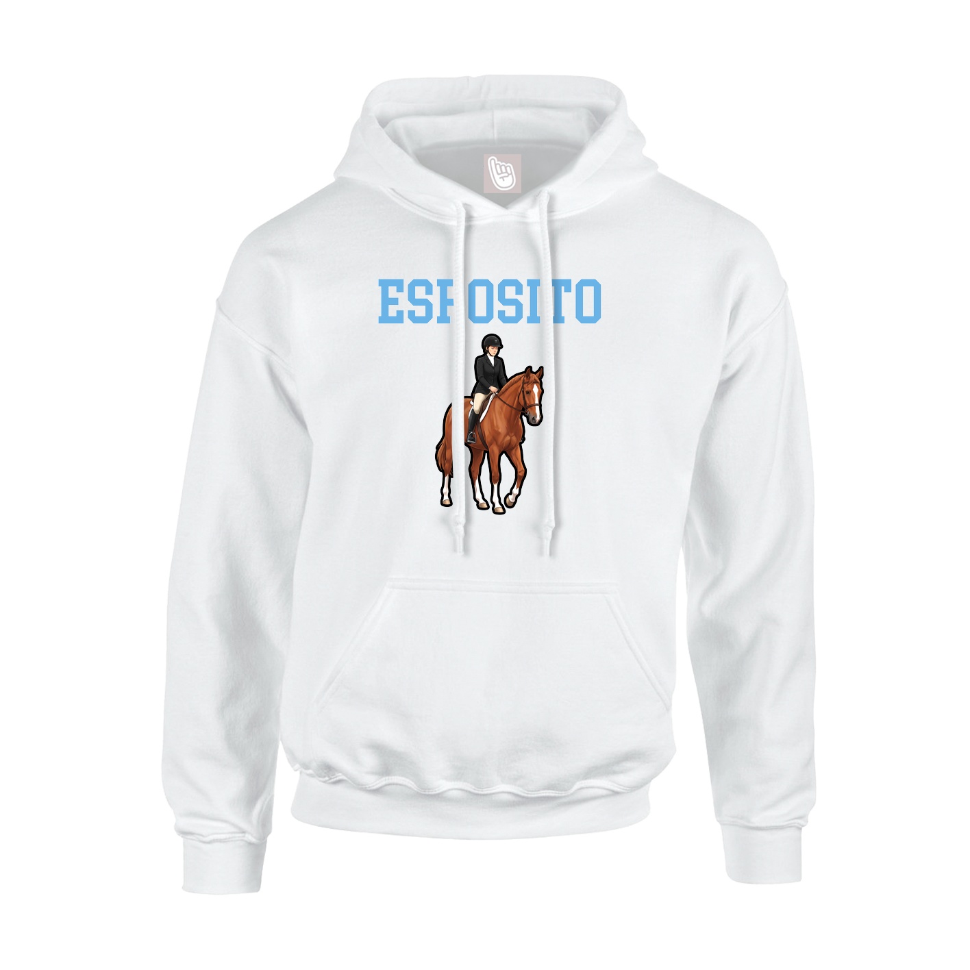 Youth Hoodie — Shirsey in White
