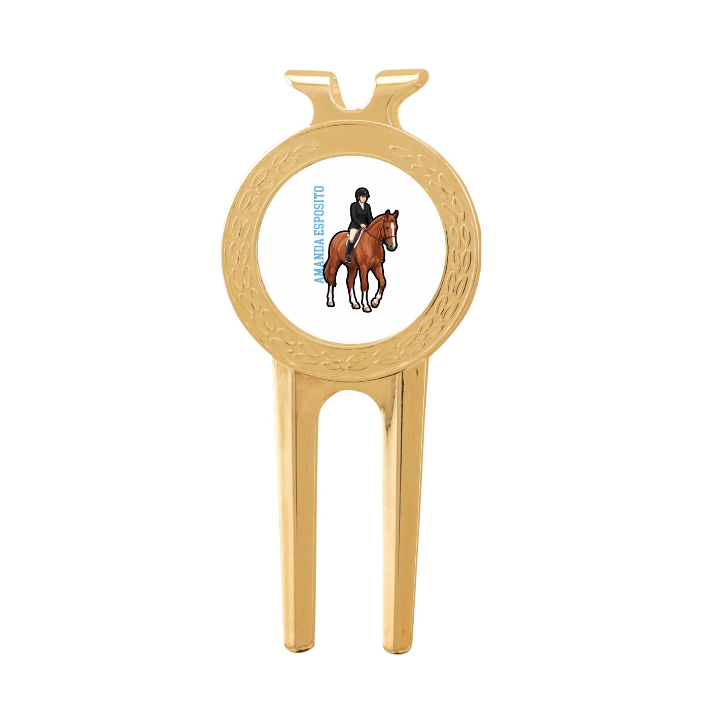 Divot Tool with Ball Marker — Name Vertical in Classic