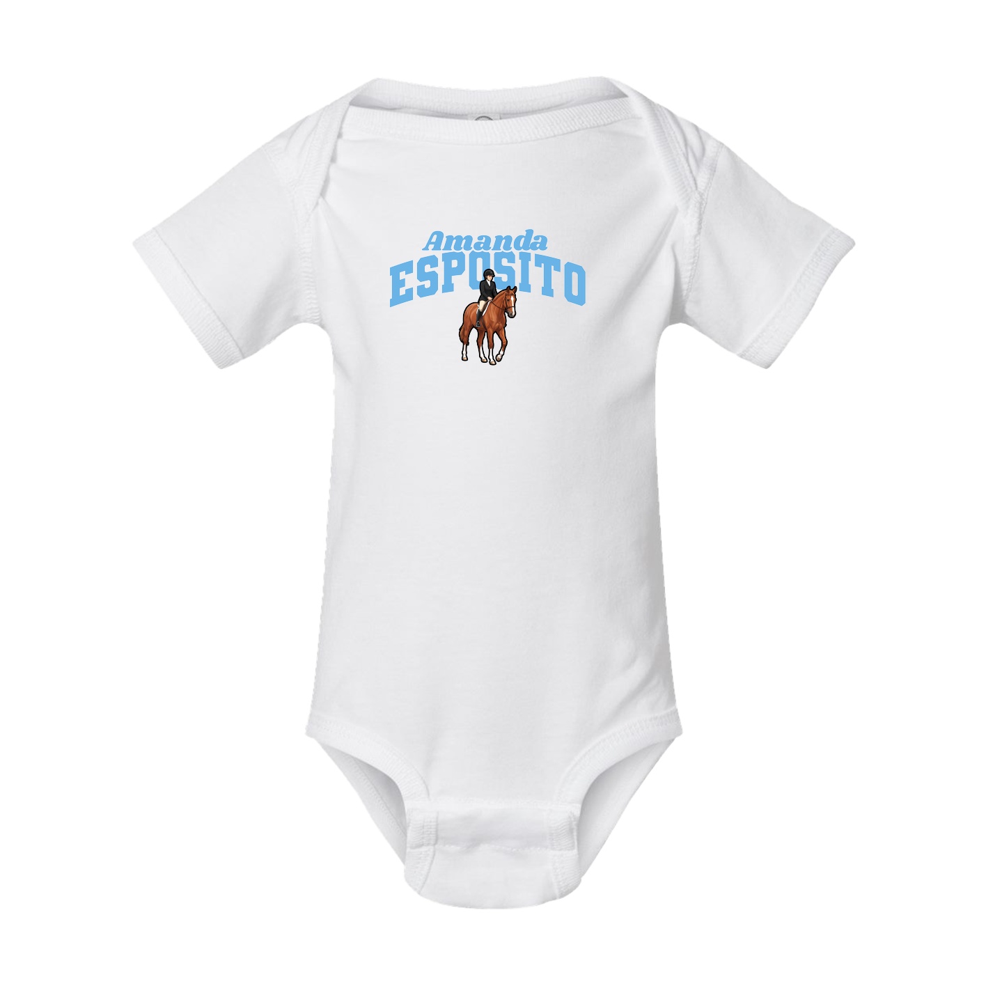 Baby Onesie — Signature Arch in White