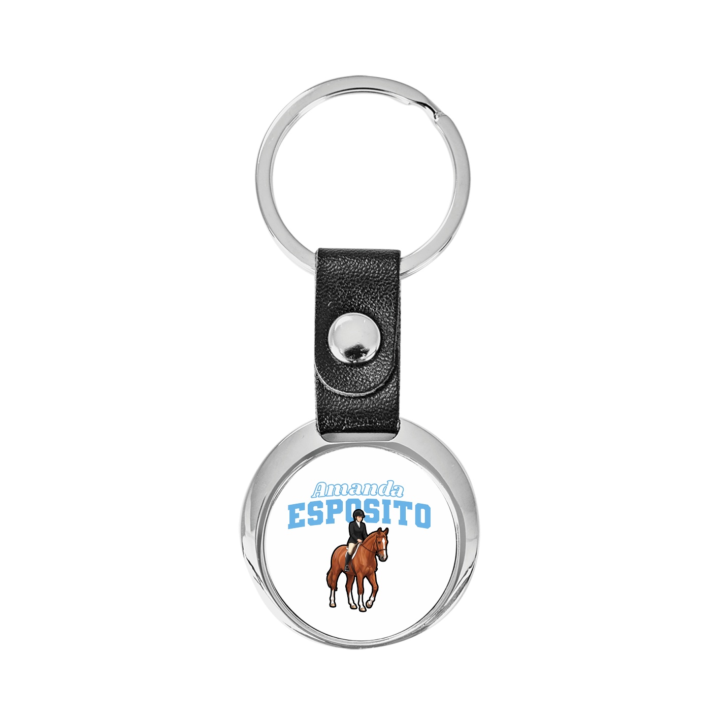 Key Chain — Name Arch in Classic