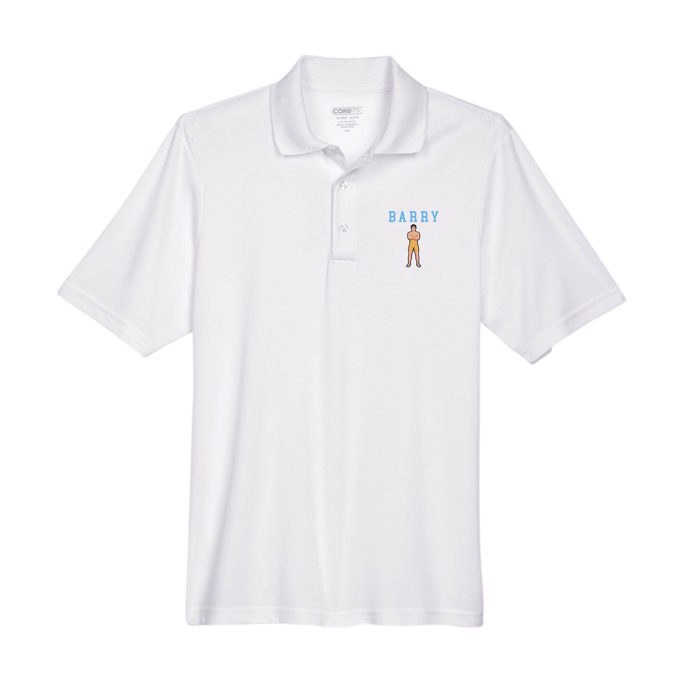 Performance Polo — Shirsey in White