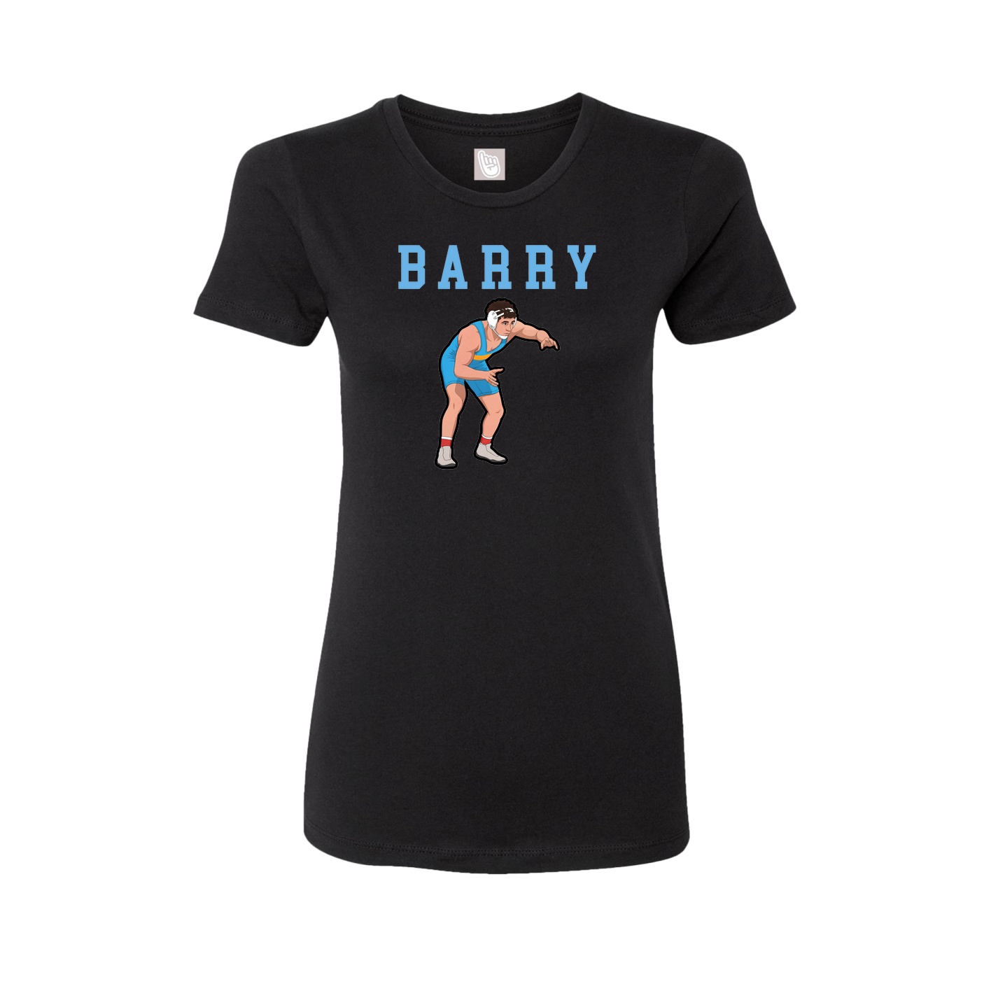 Fitted Women's Tee — Shirsey in Black