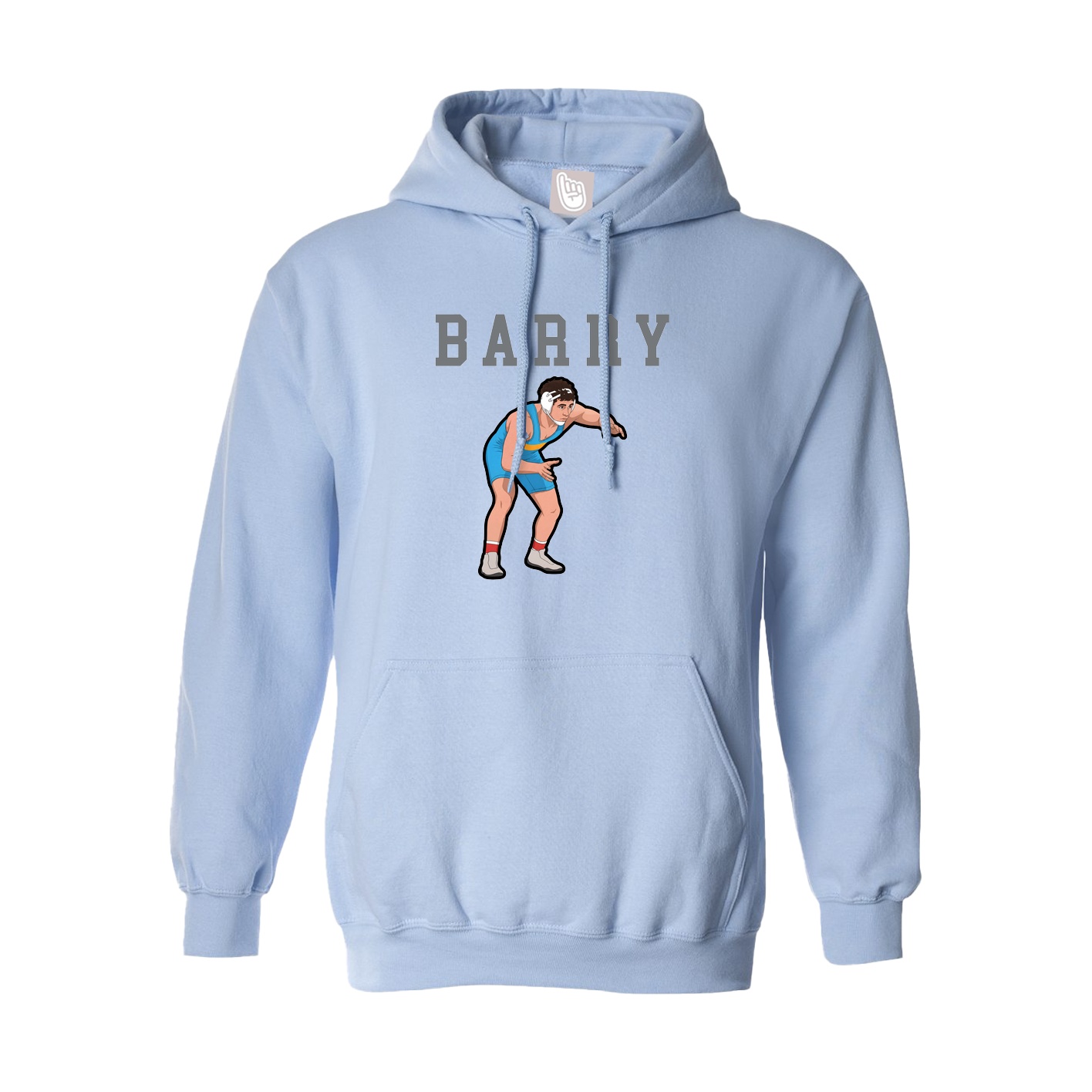 Hoodie — Shirsey in Light Blue