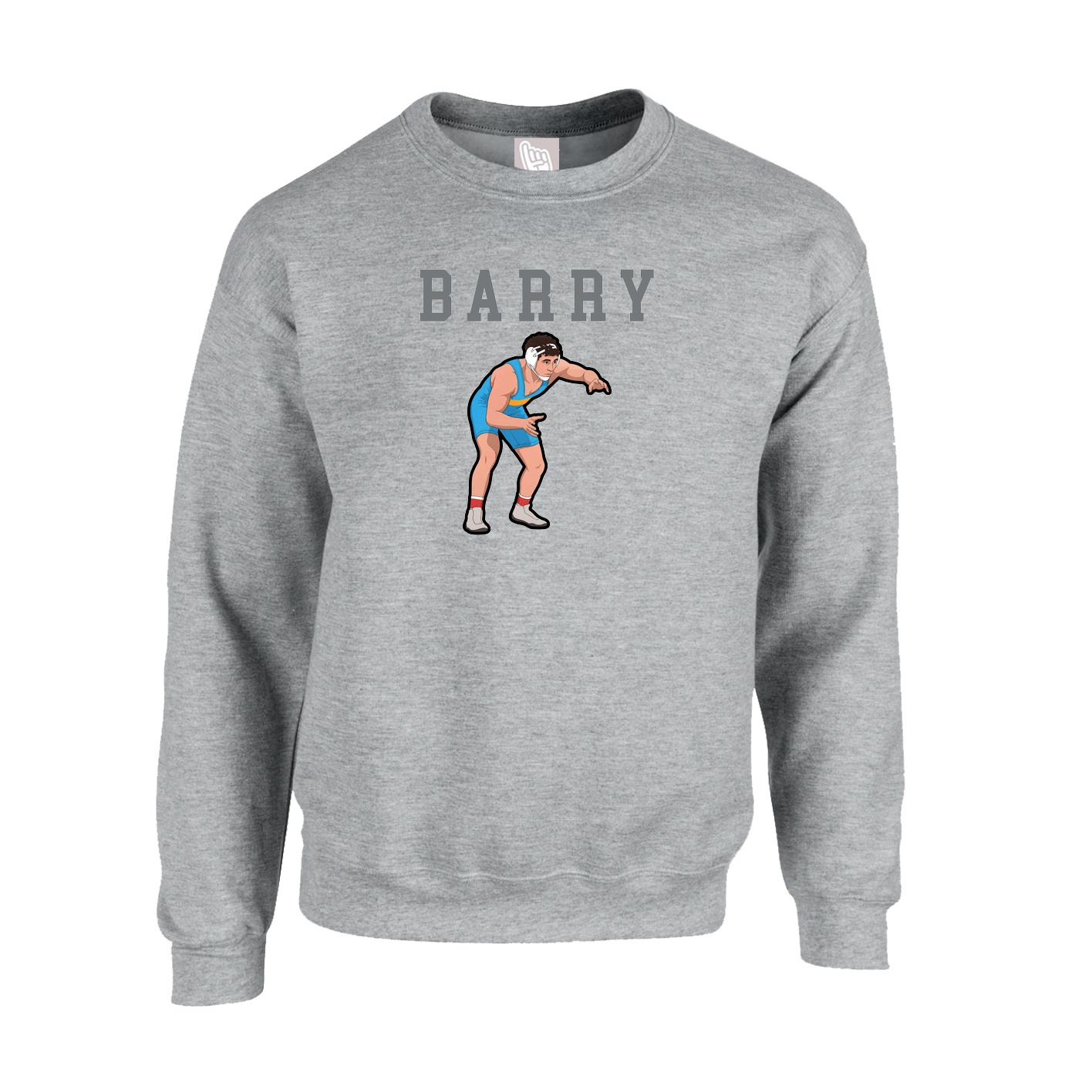Fleece Crew — Shirsey in Grey