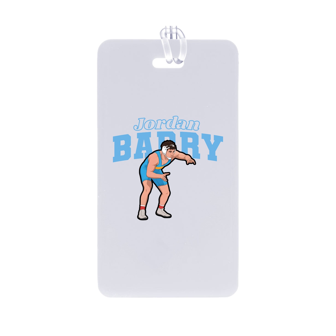 Bag Tag — Name Arch in Classic