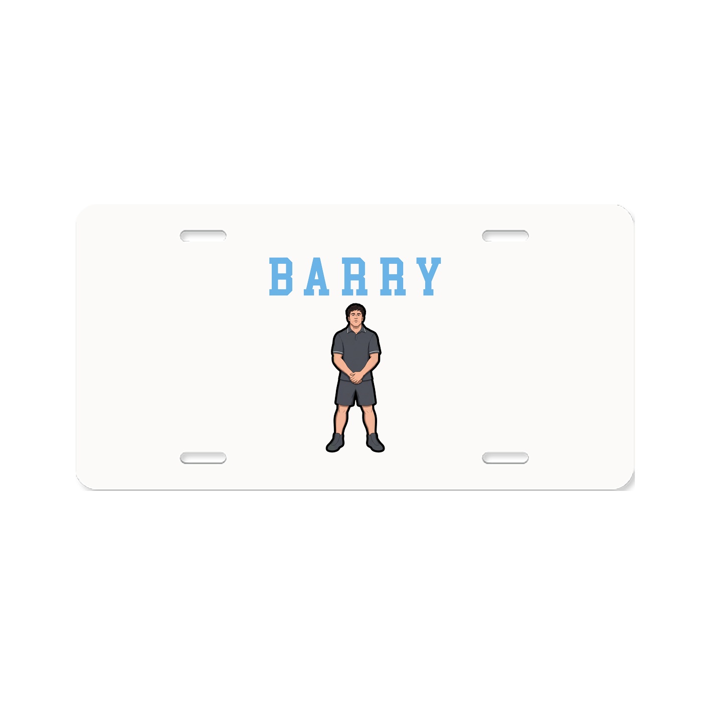 License Plate — Shirsey in Classic