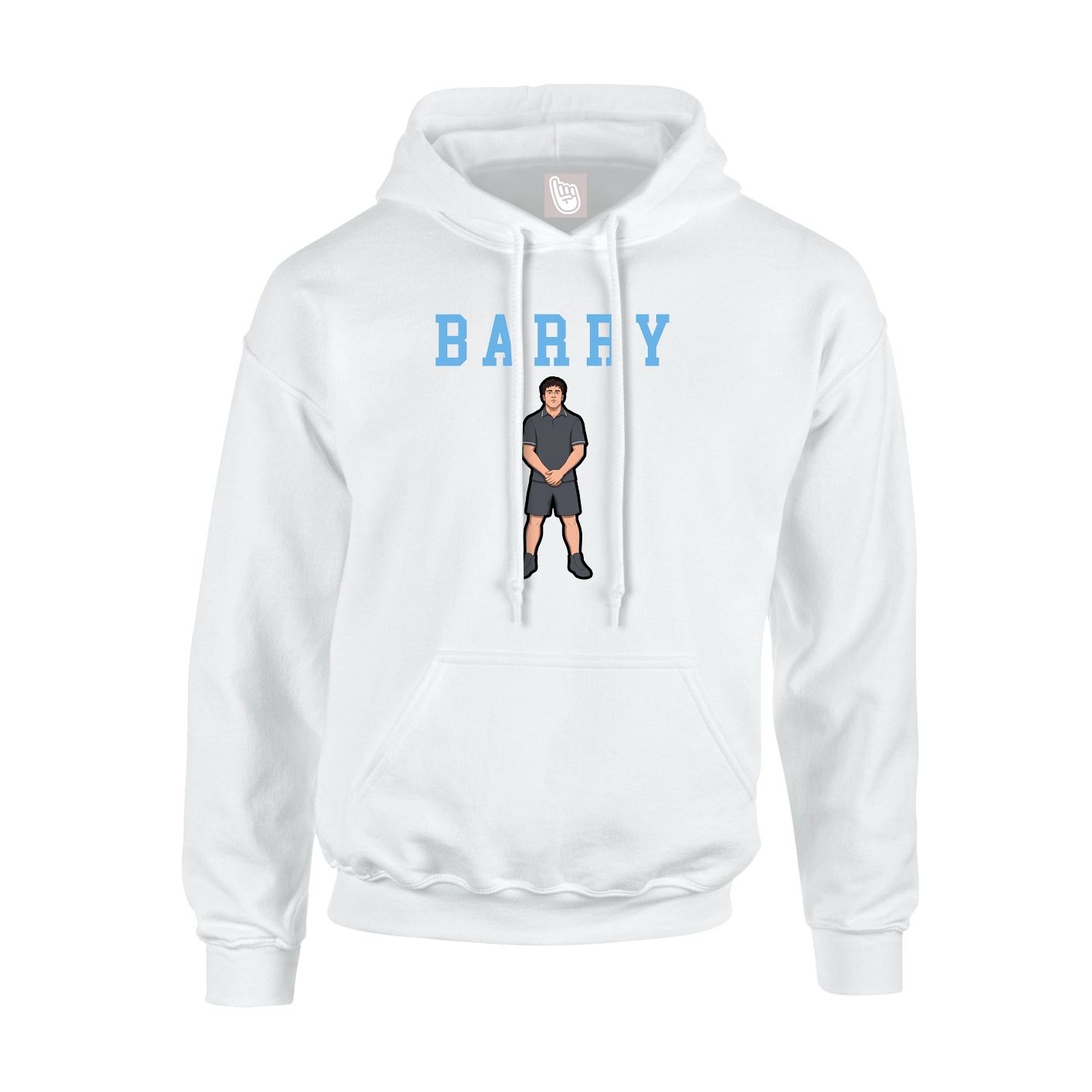 Hoodie — Shirsey in White