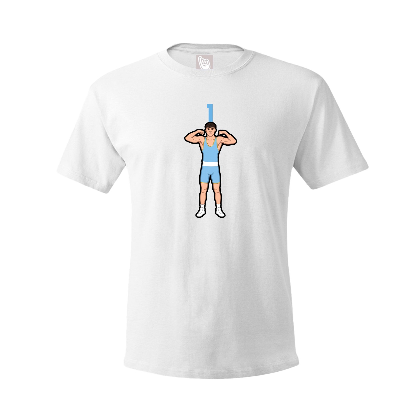 Tee — Number Top in White