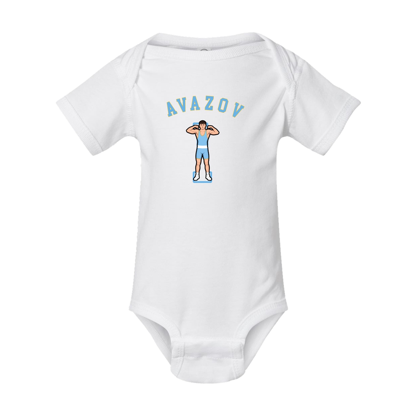 Baby Onesie — Shirsey Arch in White