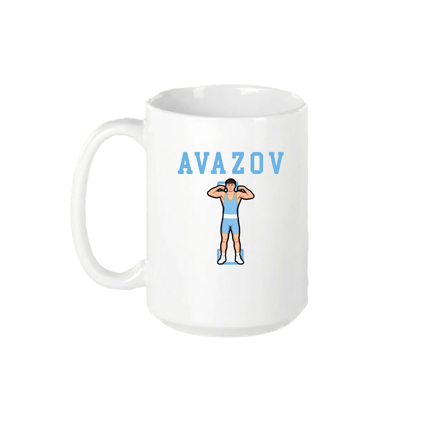 15oz Coffee Mug — Shirsey in White