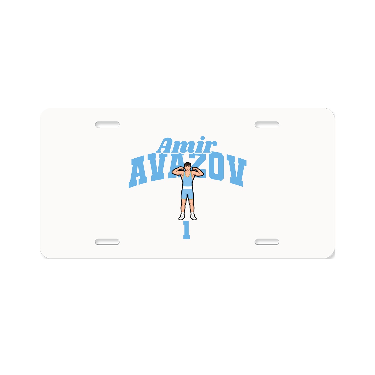 License Plate — Signature Arch in Classic