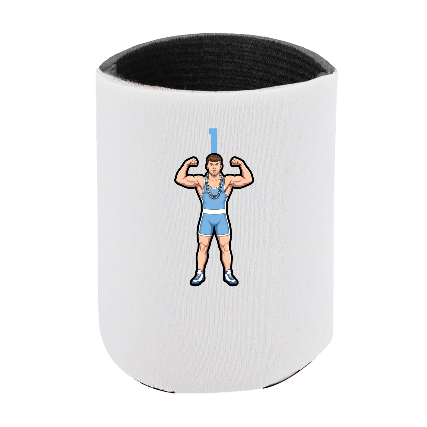 Can Holder — Number Top in White
