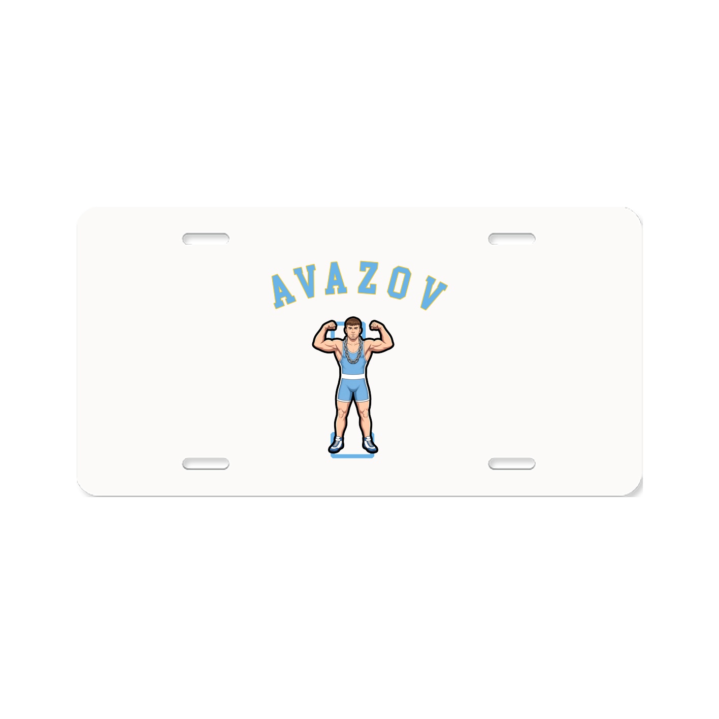 License Plate — Shirsey Arch in Classic