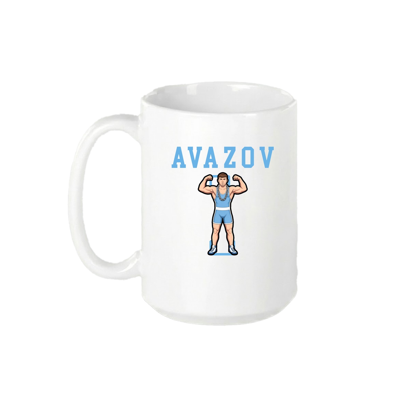 15oz Coffee Mug — Shirsey in White