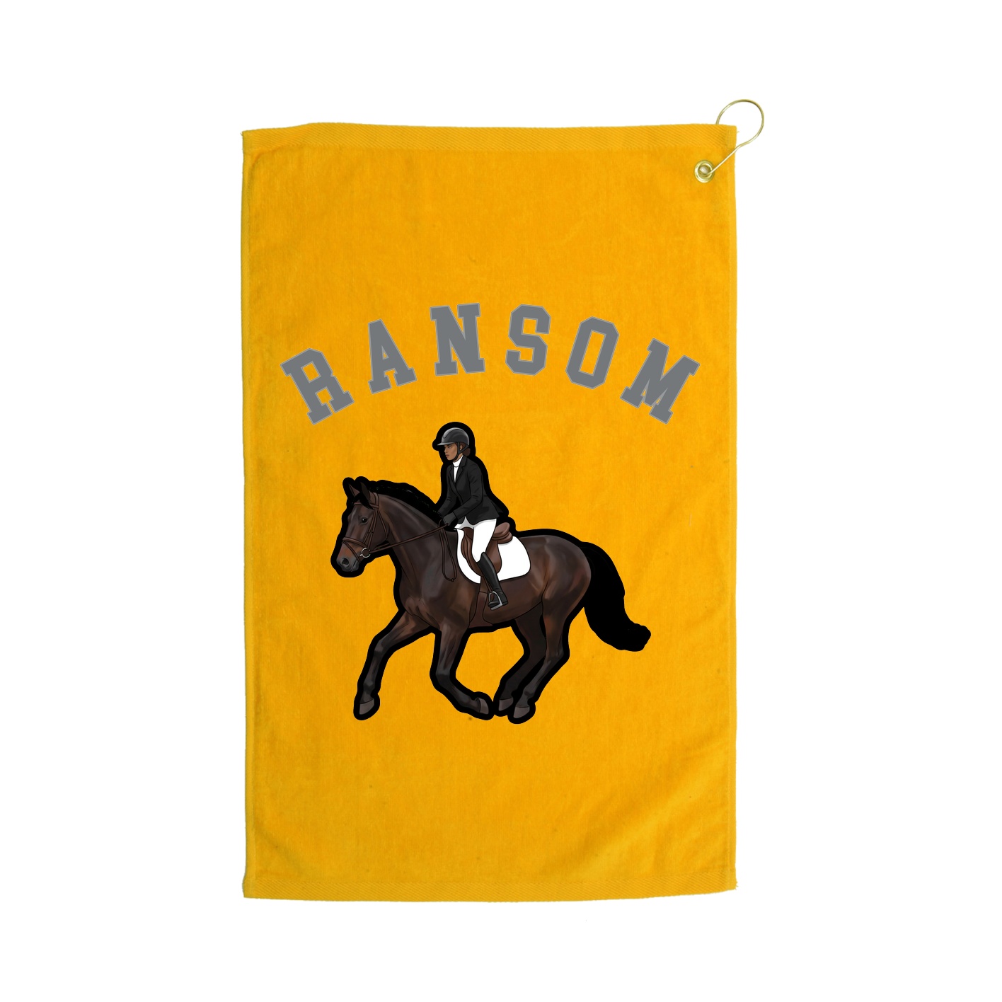 Golf Towel — Shirsey Arch in Gold