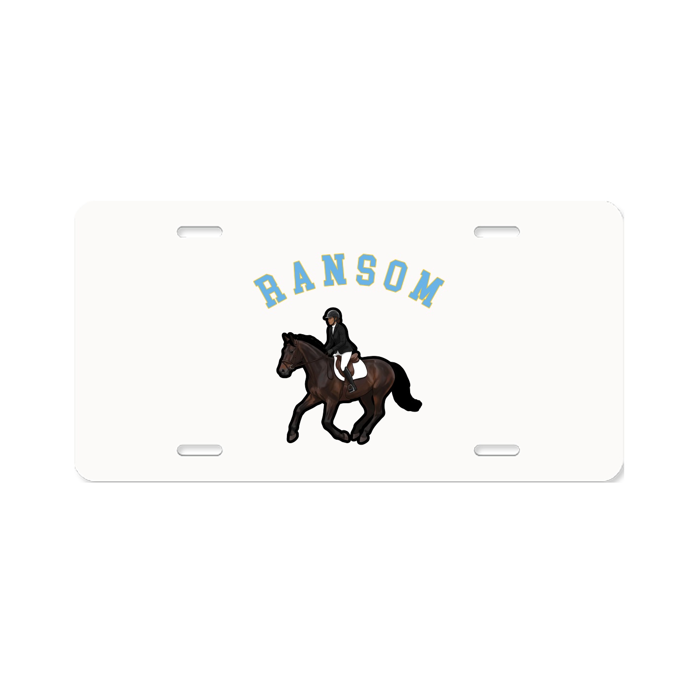 License Plate — Shirsey Arch in Classic