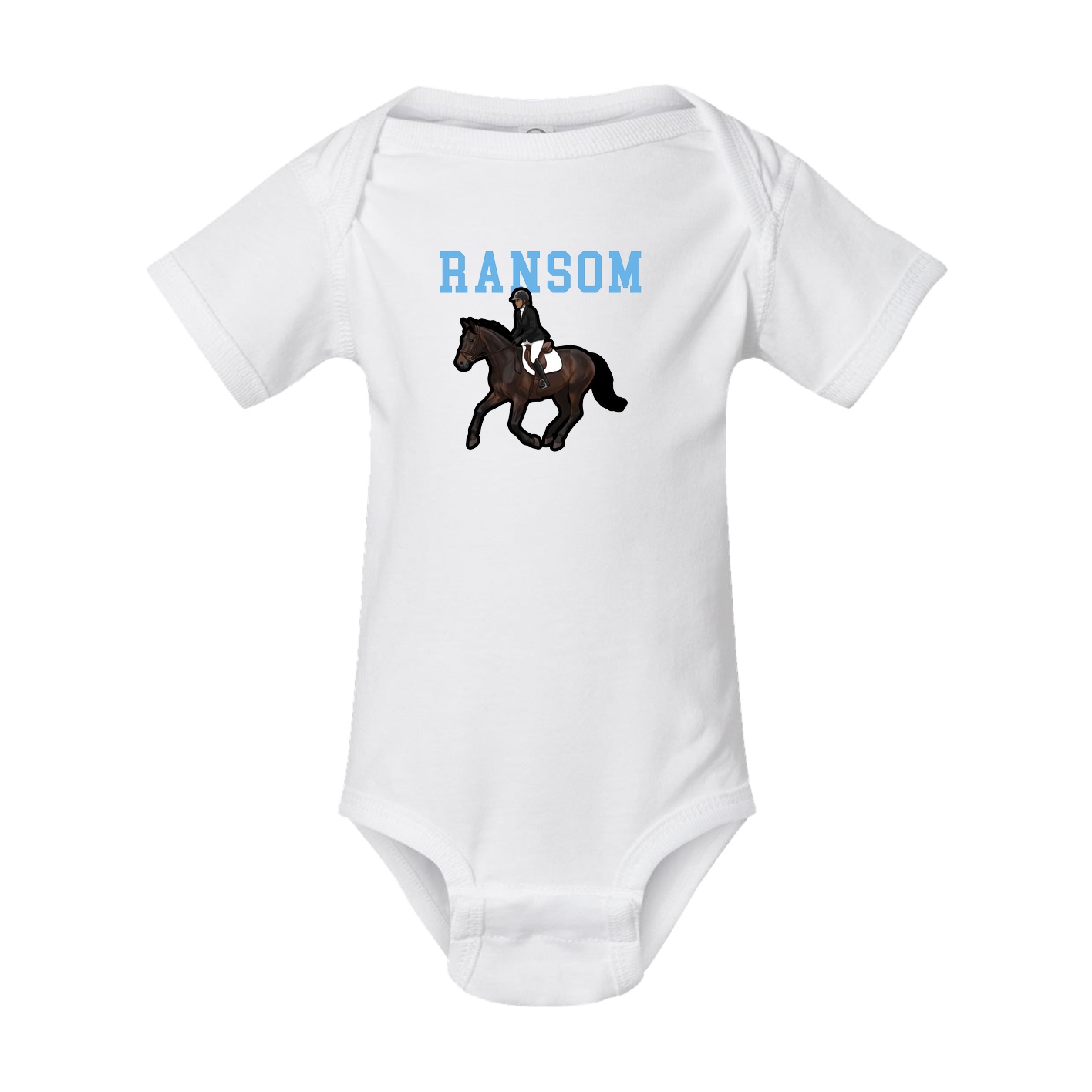 Baby Onesie — Shirsey in White