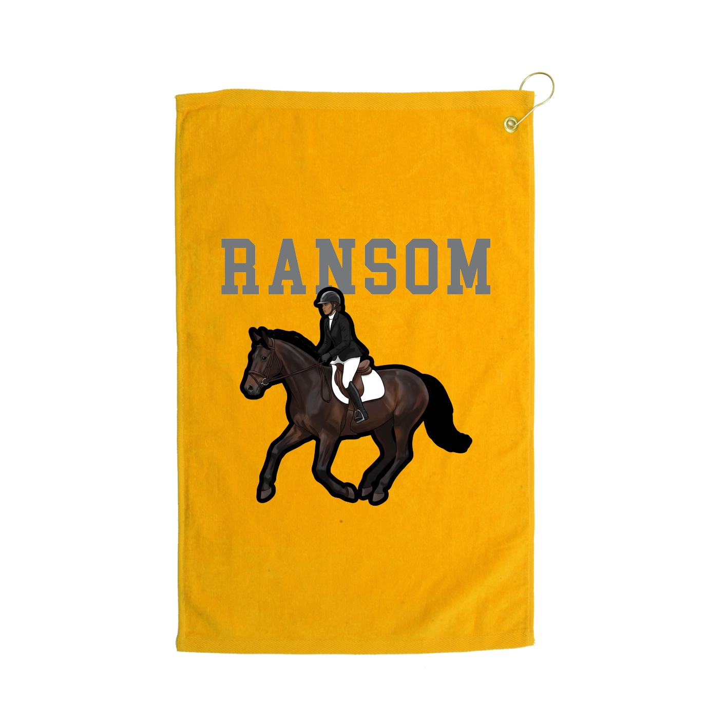 Golf Towel — Shirsey in Gold