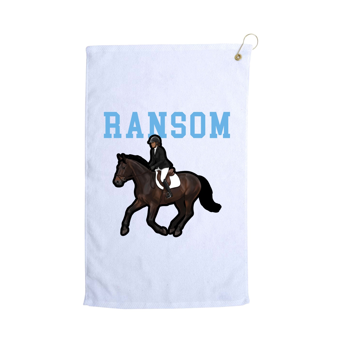 Golf Towel — Shirsey in White