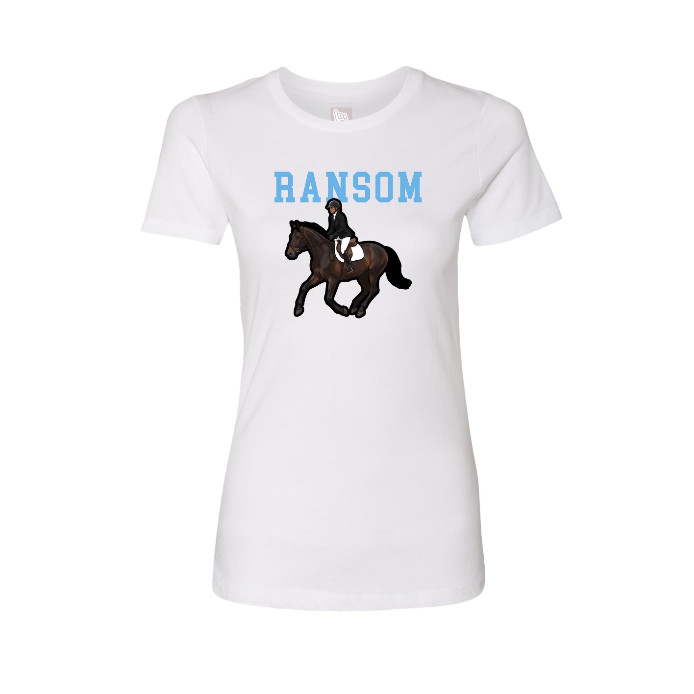 Fitted Women's Tee — Shirsey in White
